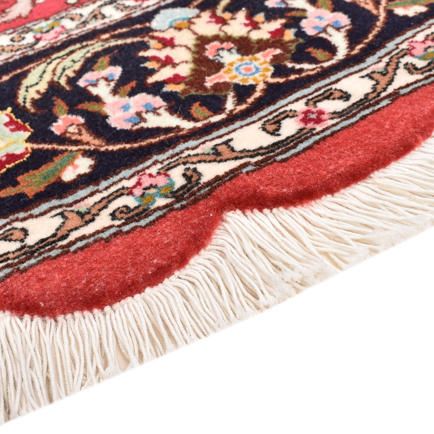 Alfombra Persa - Tabriz - Real redondo  - 150 x 150 cm - rojo