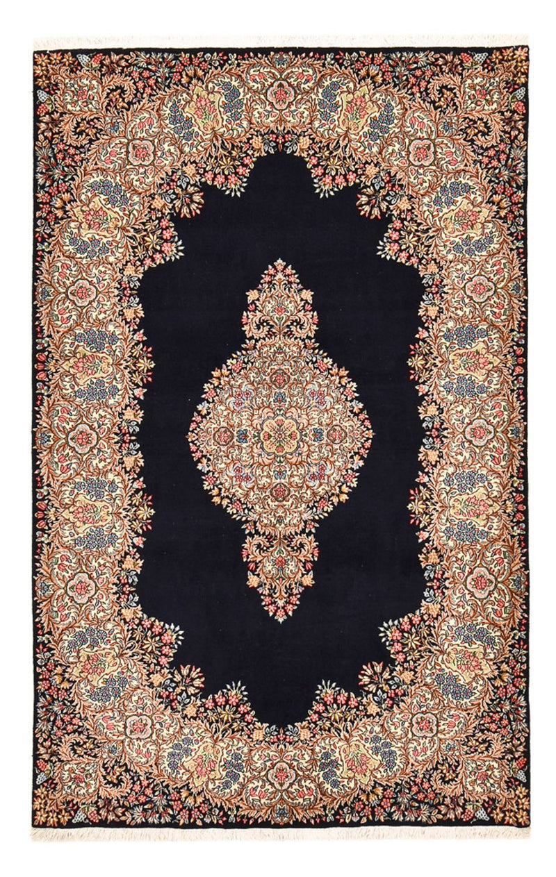 Alfombra persa - Real - Real - 236 x 150 cm - azul oscuro