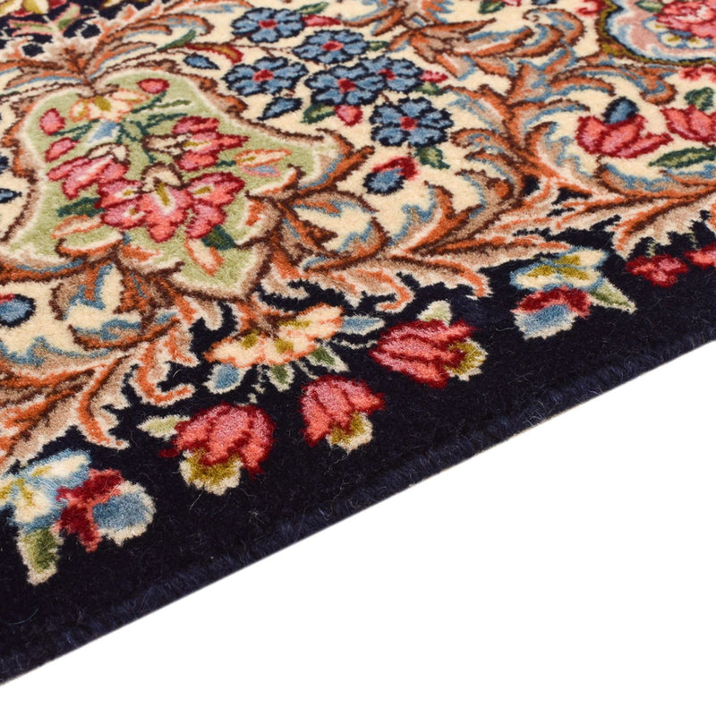Alfombra persa - Real - Real - 236 x 150 cm - azul oscuro