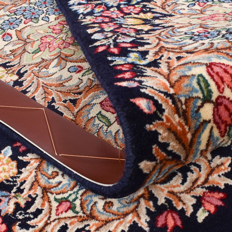 Alfombra persa - Real - Real - 236 x 150 cm - azul oscuro