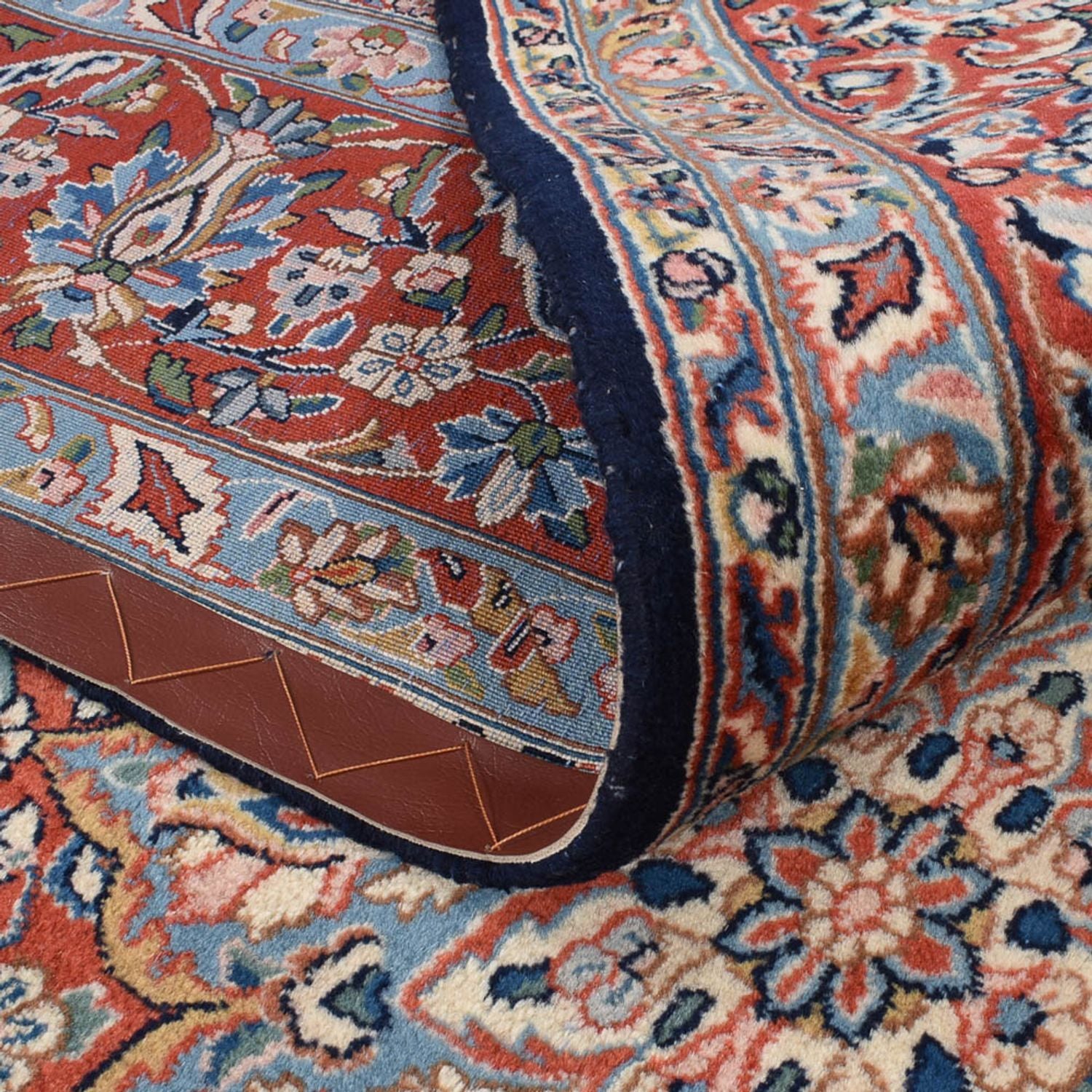 Alfombra persa - Real - 300 x 198 cm - azul oscuro