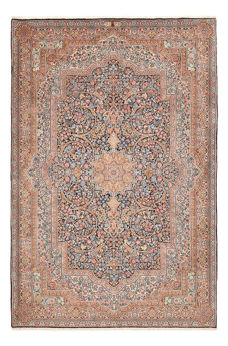 Alfombra persa - Real - 300 x 200 cm - azul oscuro