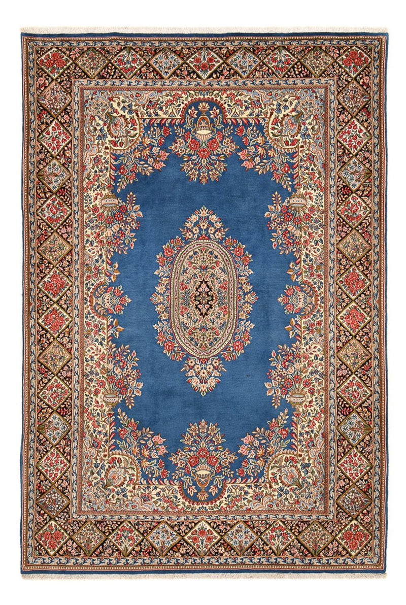 Alfombra persa - Real - 285 x 187 cm - azul