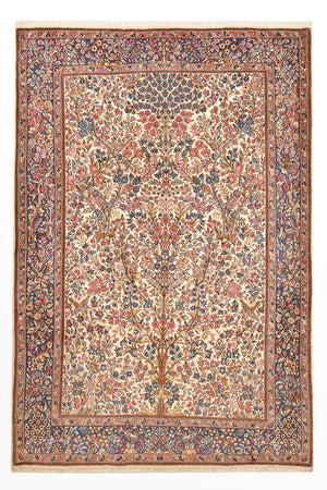Alfombra persa - Real - 271 x 182 cm - rojo claro