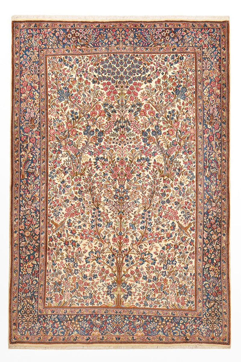 Alfombra persa - Real - 271 x 182 cm - rojo claro