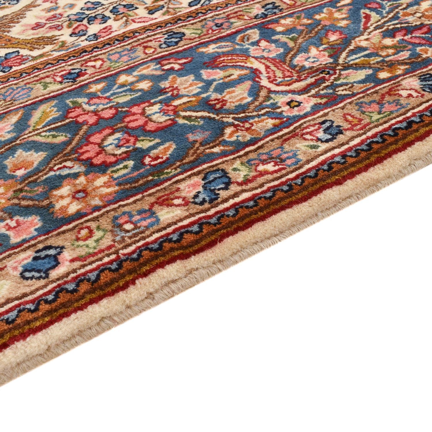 Alfombra persa - Real - 271 x 182 cm - rojo claro