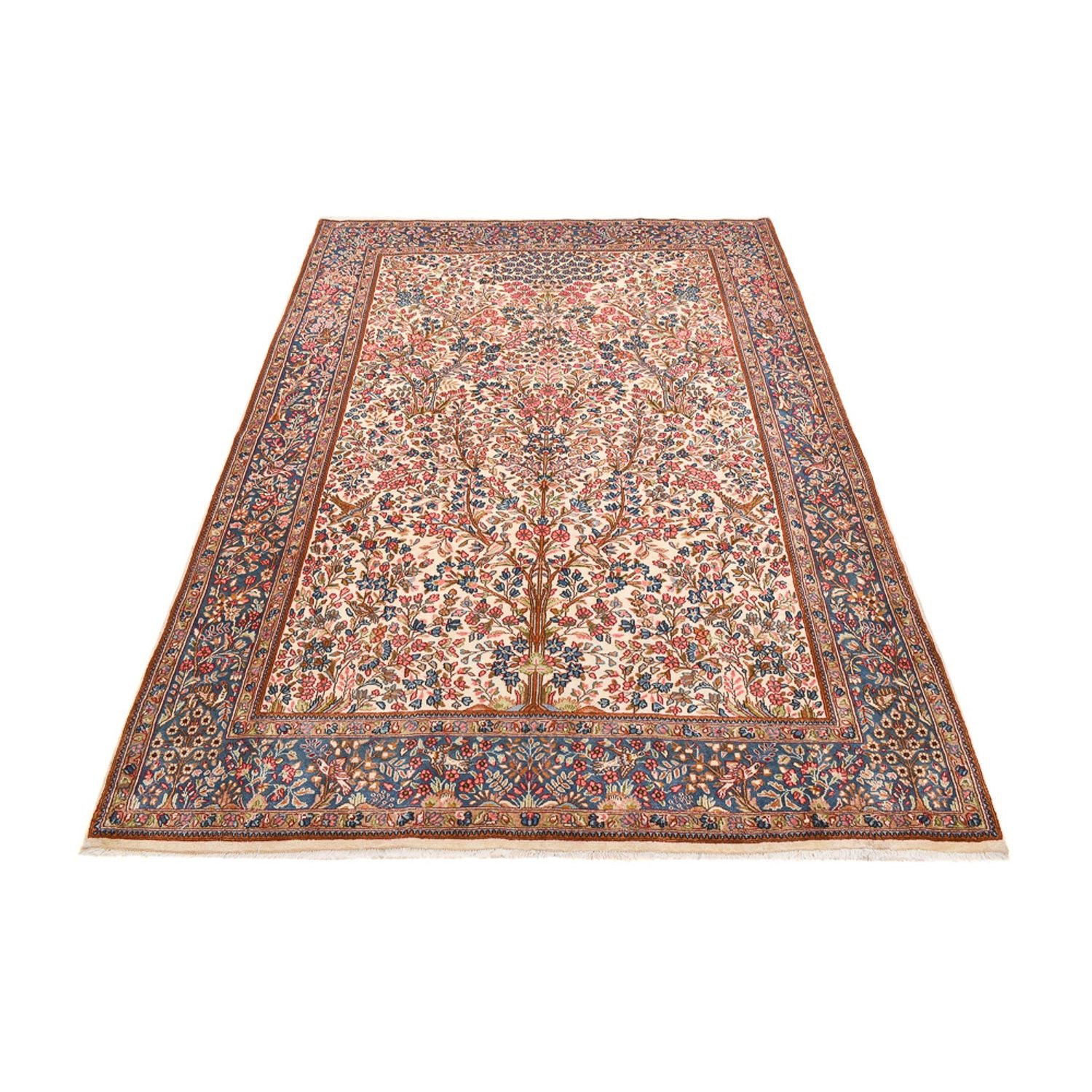 Alfombra persa - Real - 271 x 182 cm - rojo claro