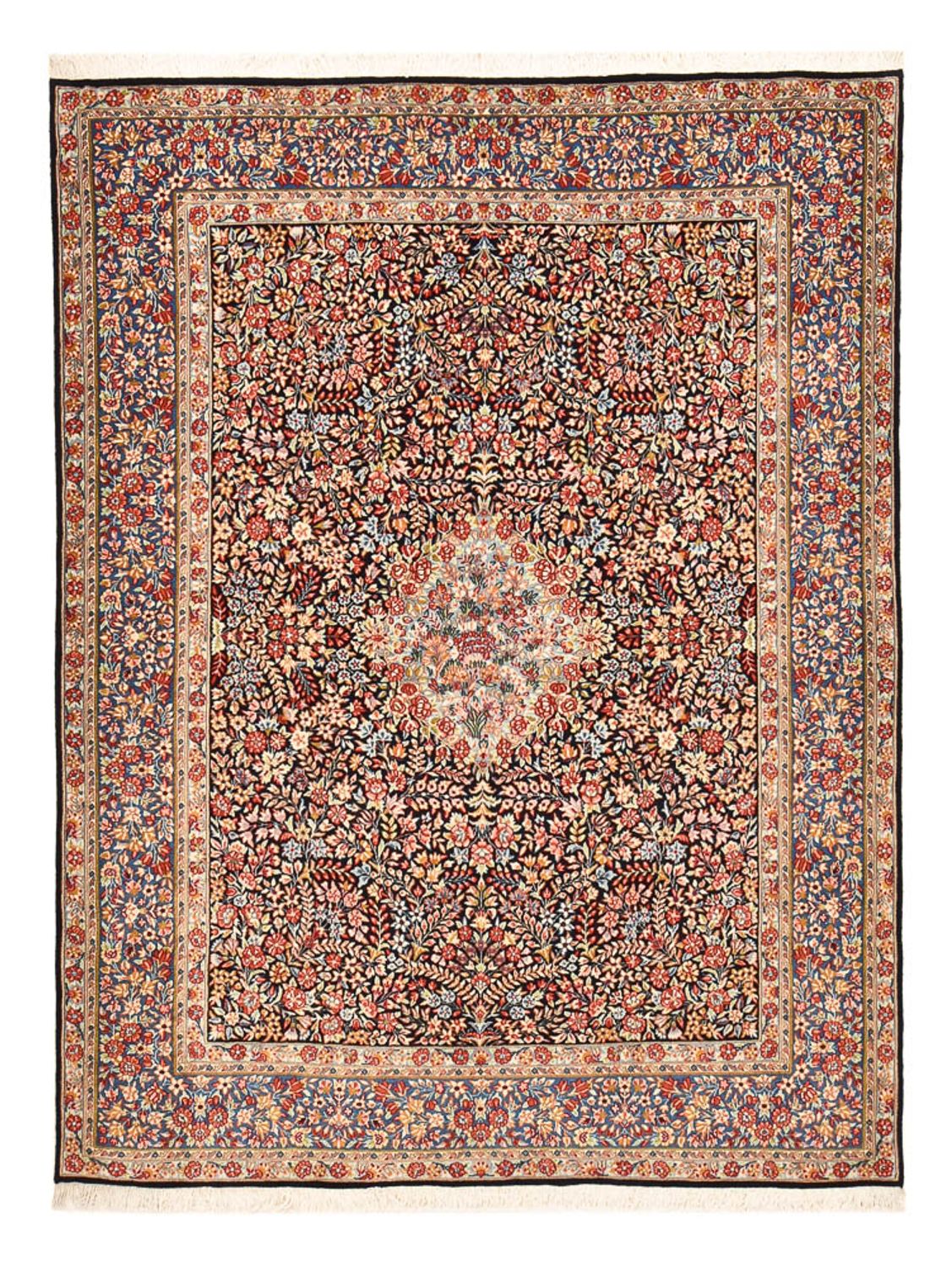 Alfombra persa - Real - 233 x 180 cm - rojo claro