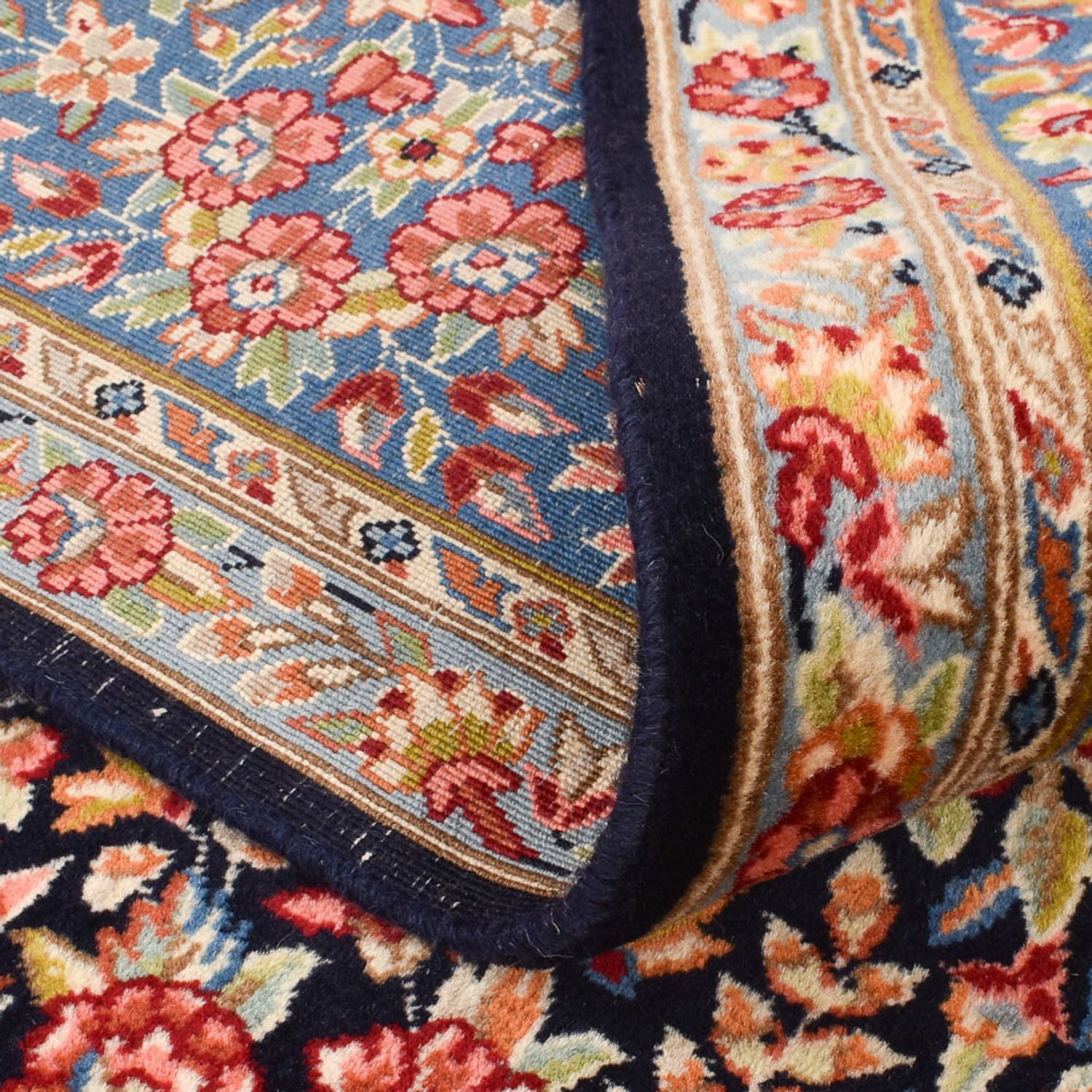 Alfombra persa - Real - 233 x 180 cm - rojo claro