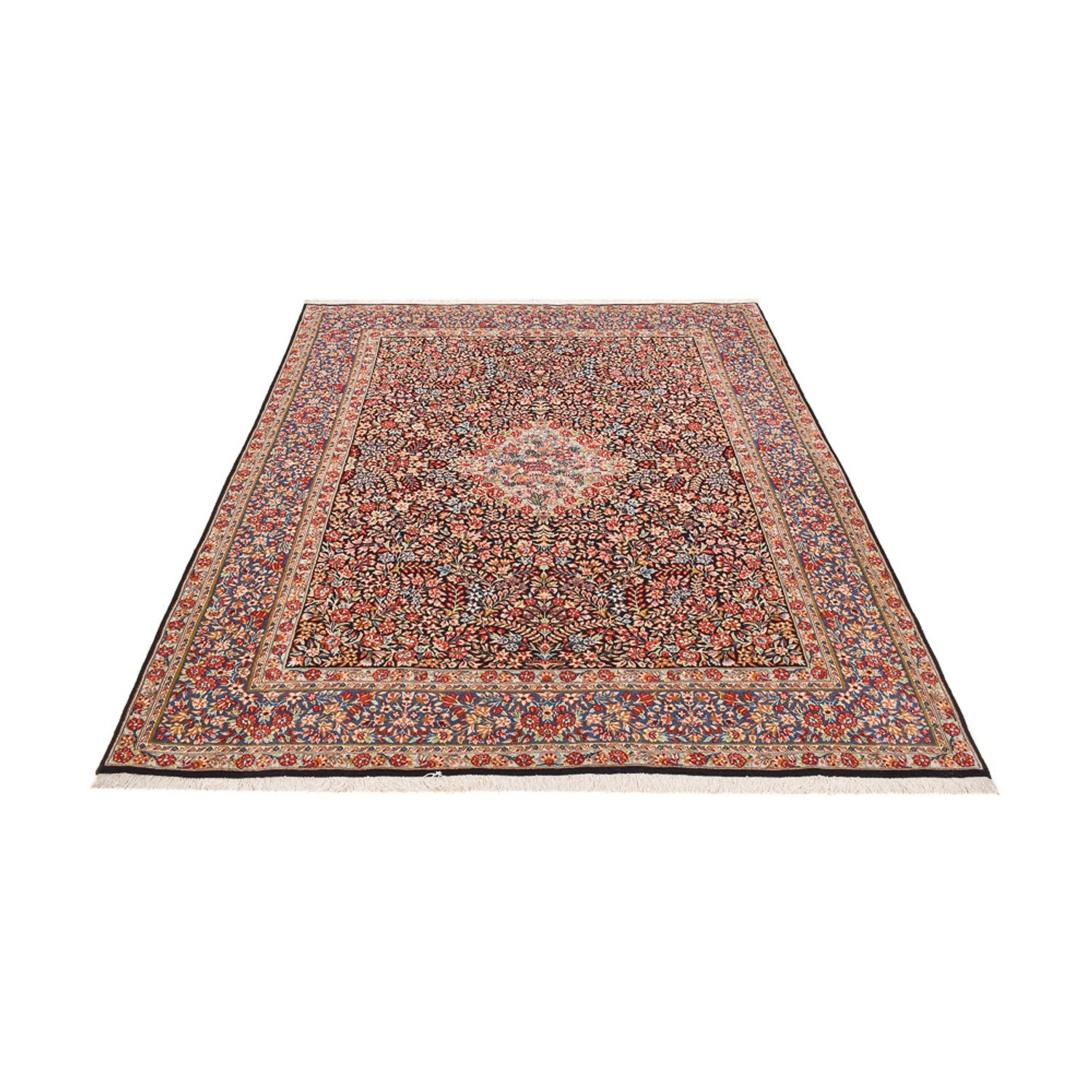 Alfombra persa - Real - 233 x 180 cm - rojo claro