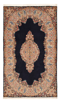 Alfombra persa - Real - 260 x 153 cm - azul oscuro