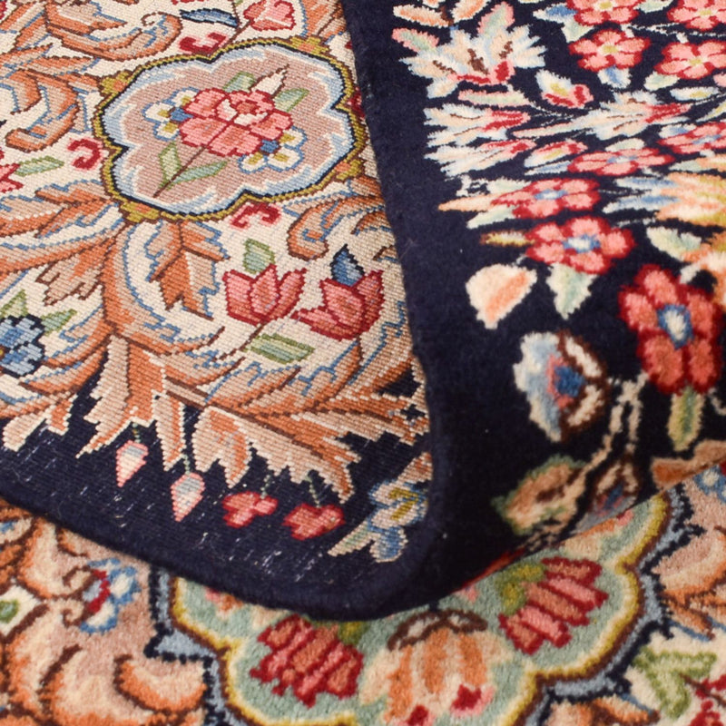 Alfombra persa - Real - 260 x 153 cm - azul oscuro