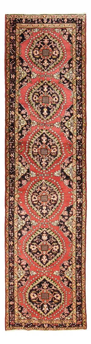 Alfombra de pasillo Alfombra persa - Nómada - 442 x 118 cm - rojo claro