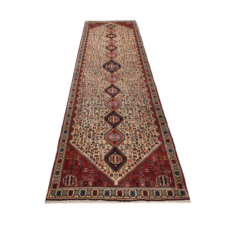 Alfombra de pasillo Alfombra persa - Nómada - 390 x 97 cm - beige
