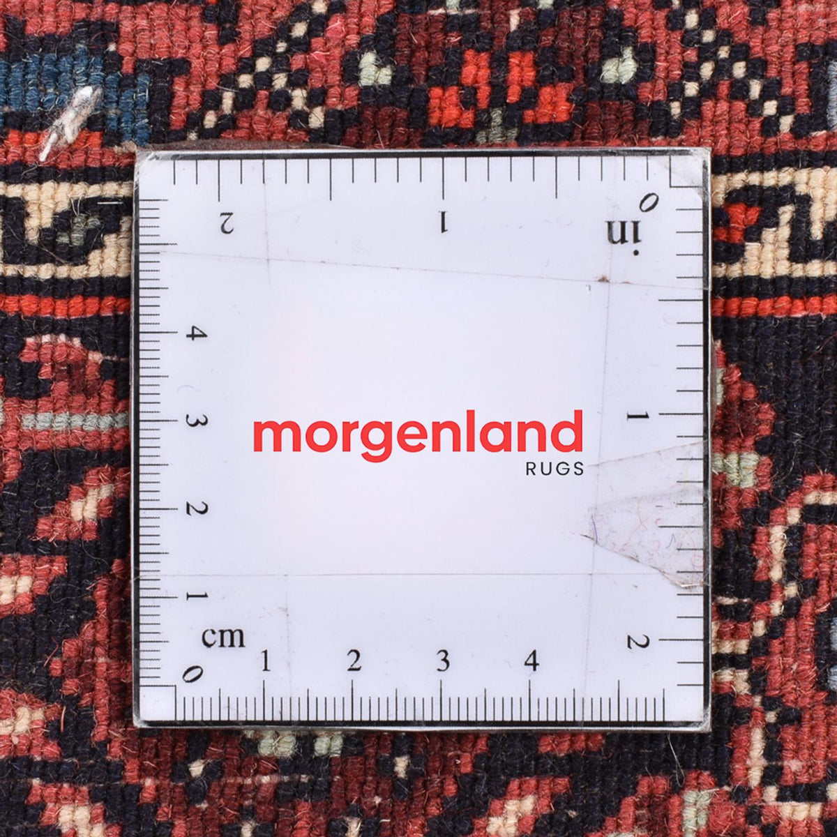 Alfombra persa - Nómada - 115 x 76 cm - rojo claro