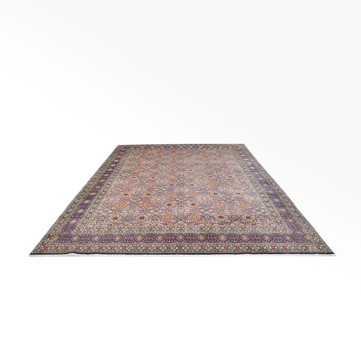 Alfombra Persa - Tabriz - Real - 400 x 312 cm - marrón claro