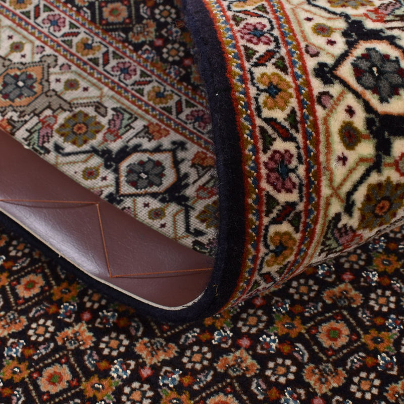 Alfombra de pasillo Alfombra Persa - Tabriz - Real - 392 x 67 cm - beige oscuro