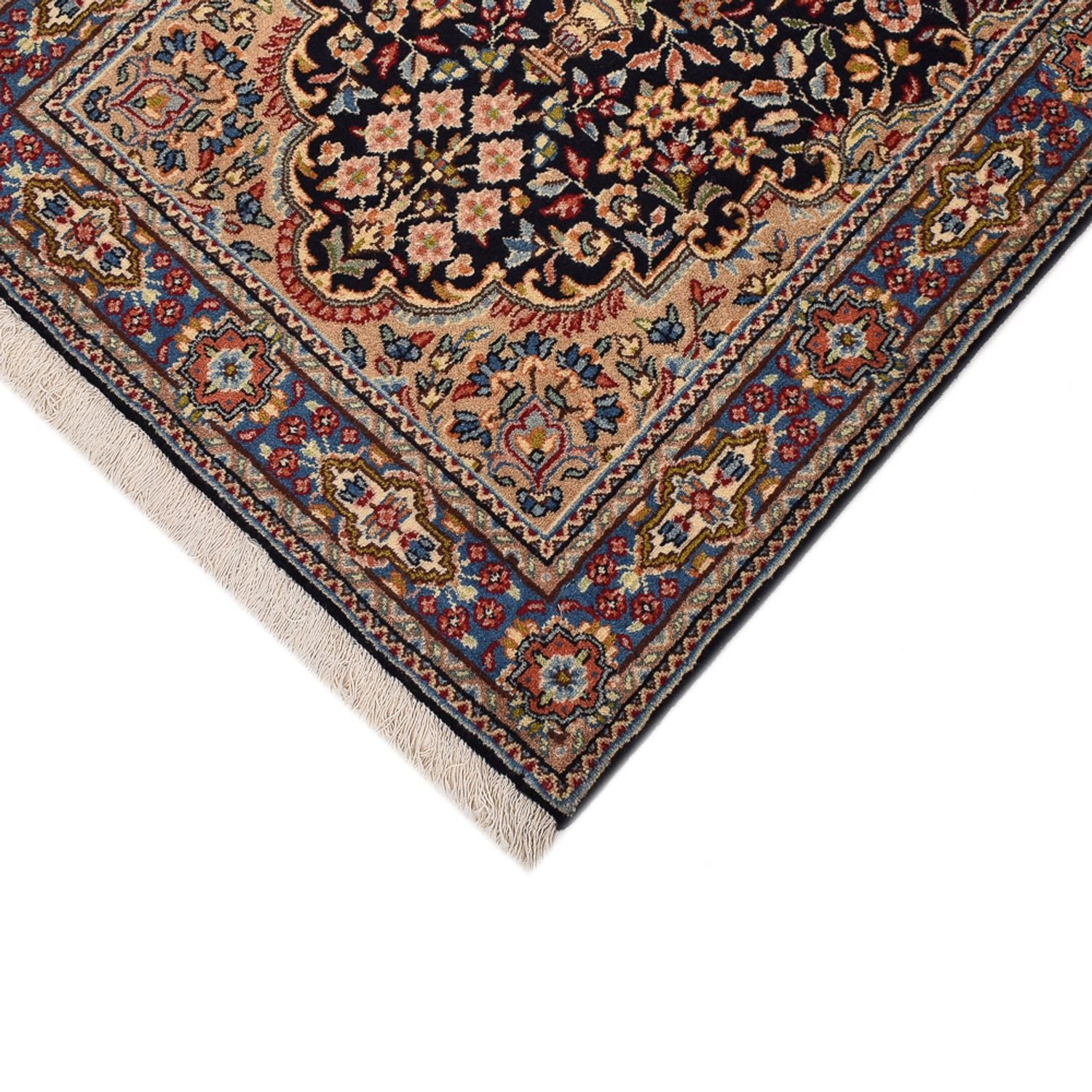 Alfombra de pasillo Alfombra persa - Real - 396 x 77 cm - beige oscuro