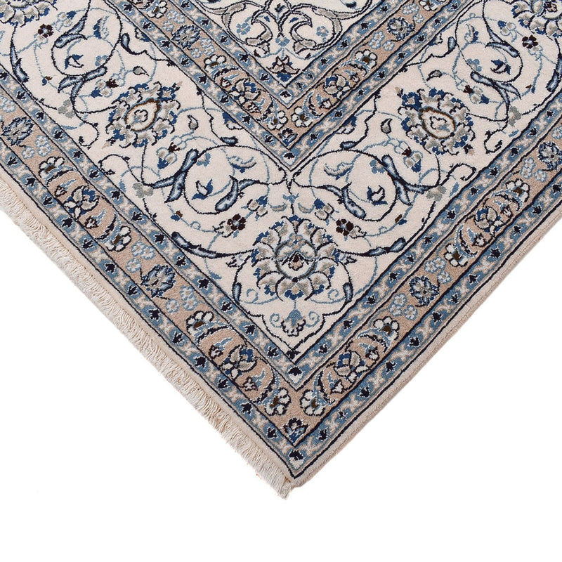 Alfombra persa - Nain - 403 x 300 cm - azul oscuro