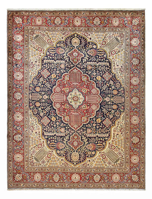Alfombra Persa - Tabriz - Real - 405 x 310 cm - multicolor