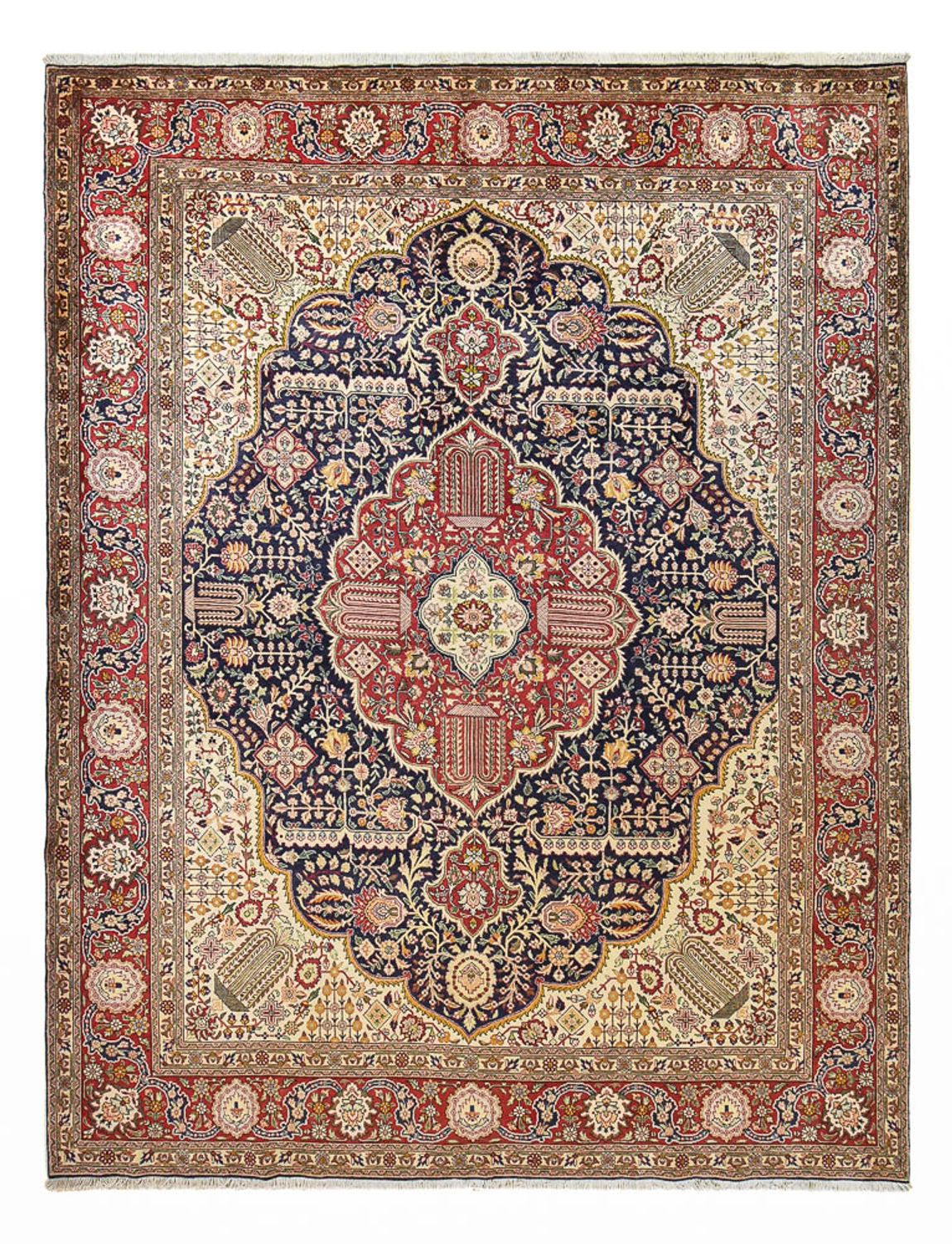 Alfombra Persa - Tabriz - Real - 405 x 310 cm - multicolor