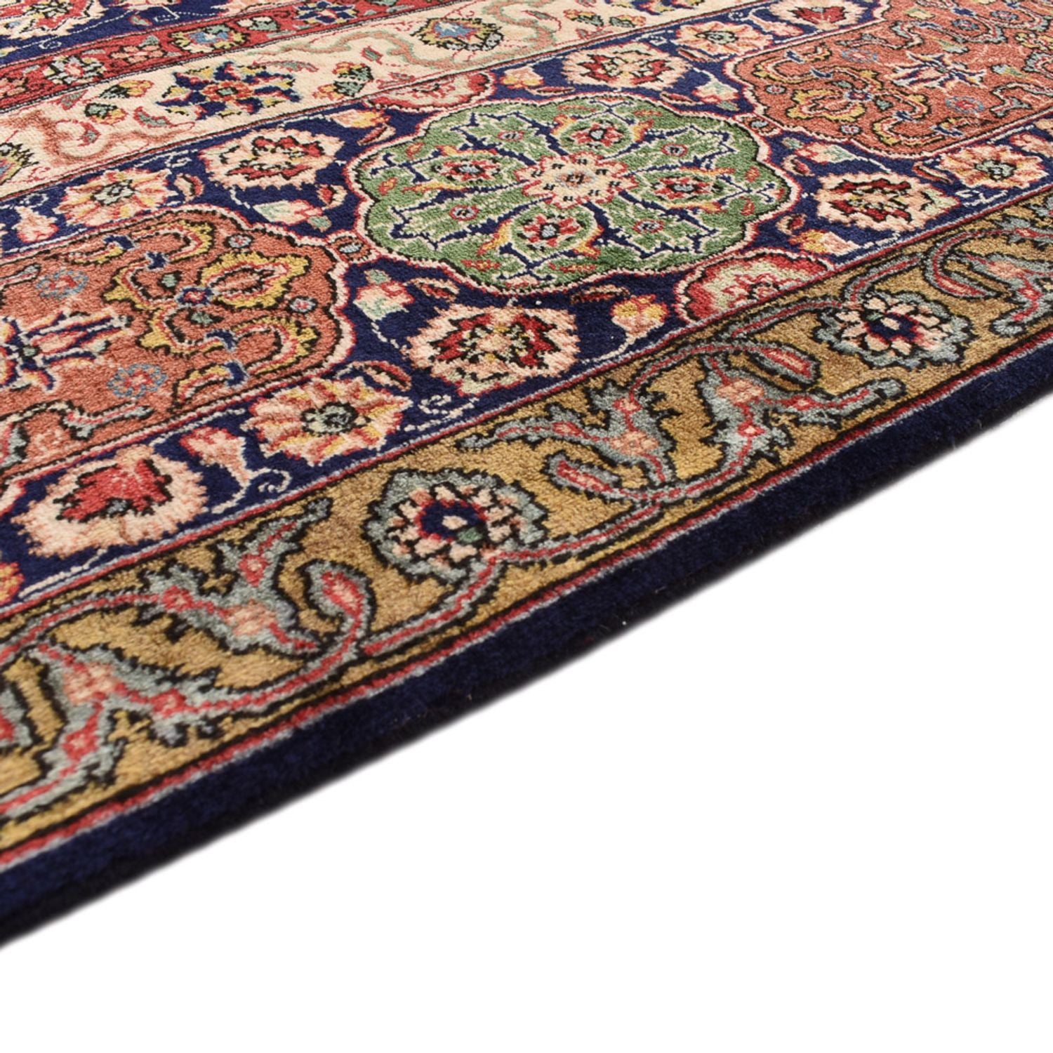 Alfombra Persa - Tabriz - Real - 410 x 300 cm - azul oscuro
