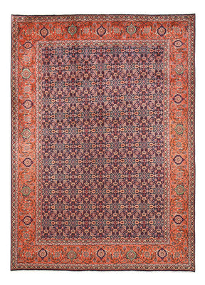 Alfombra Persa - Tabriz - Real - 373 x 278 cm - rojo burdeos
