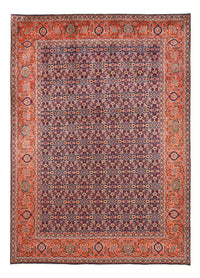 Alfombra Persa - Tabriz - Real - 373 x 278 cm - rojo burdeos