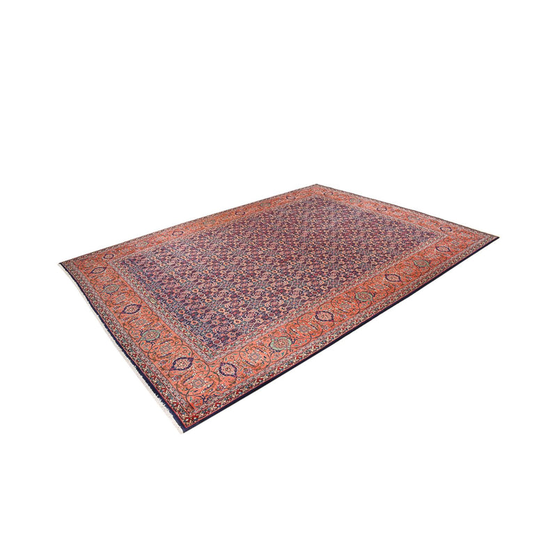 Alfombra Persa - Tabriz - Real - 373 x 278 cm - rojo burdeos