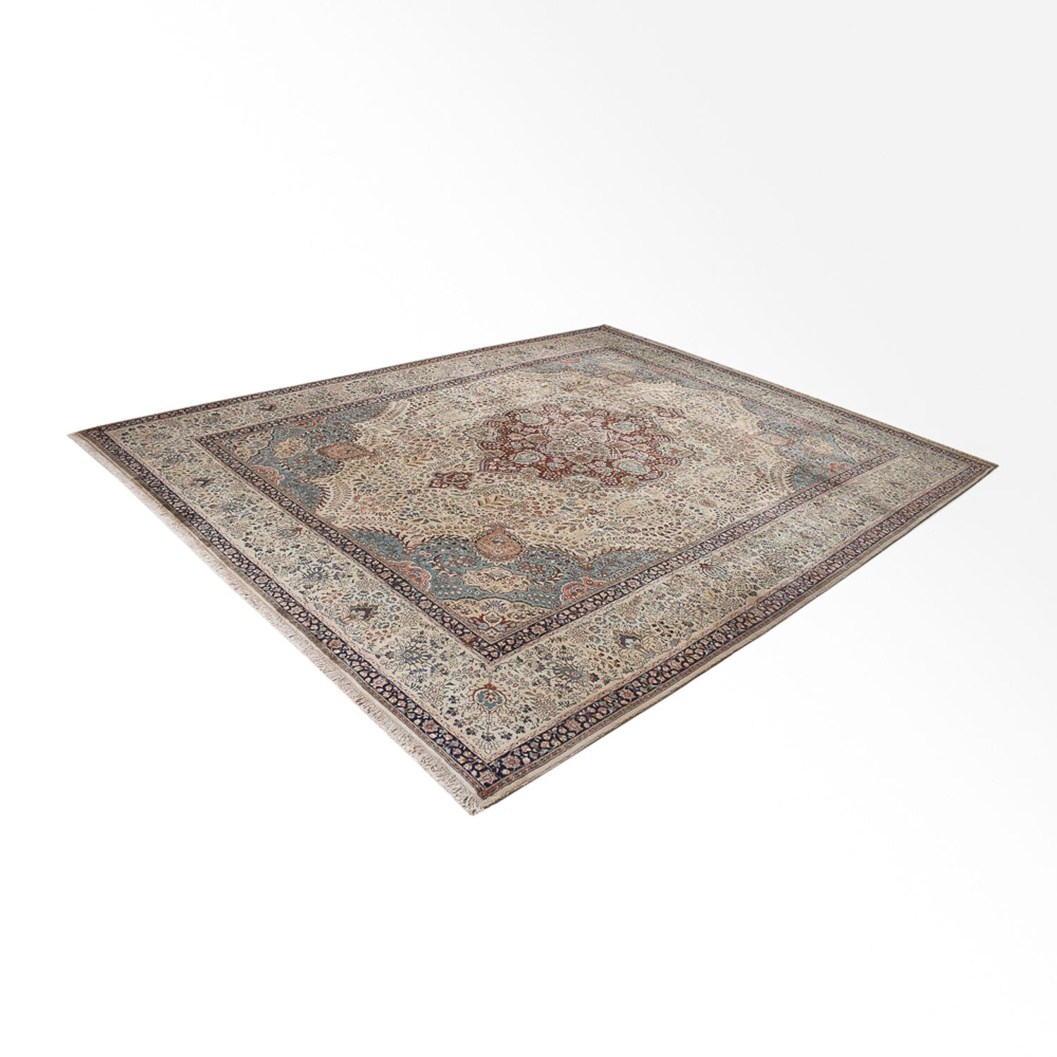 Alfombra Persa - Tabriz - Real - 389 x 306 cm - arena