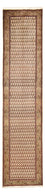 Alfombra de pasillo Alfombra Persa - Tabriz - Real - 427 x 97 cm - beige oscuro