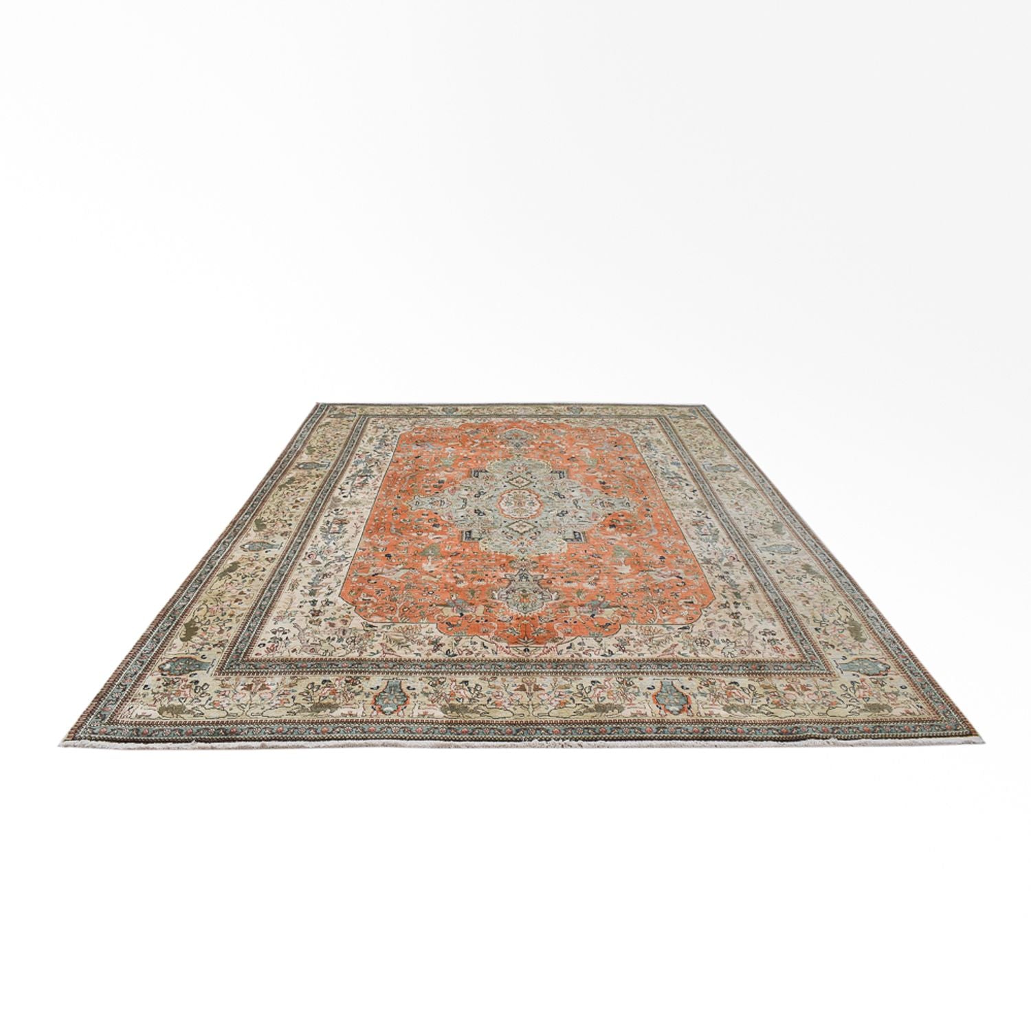 Alfombra persa - Clásica - 372 x 297 cm - multicolor
