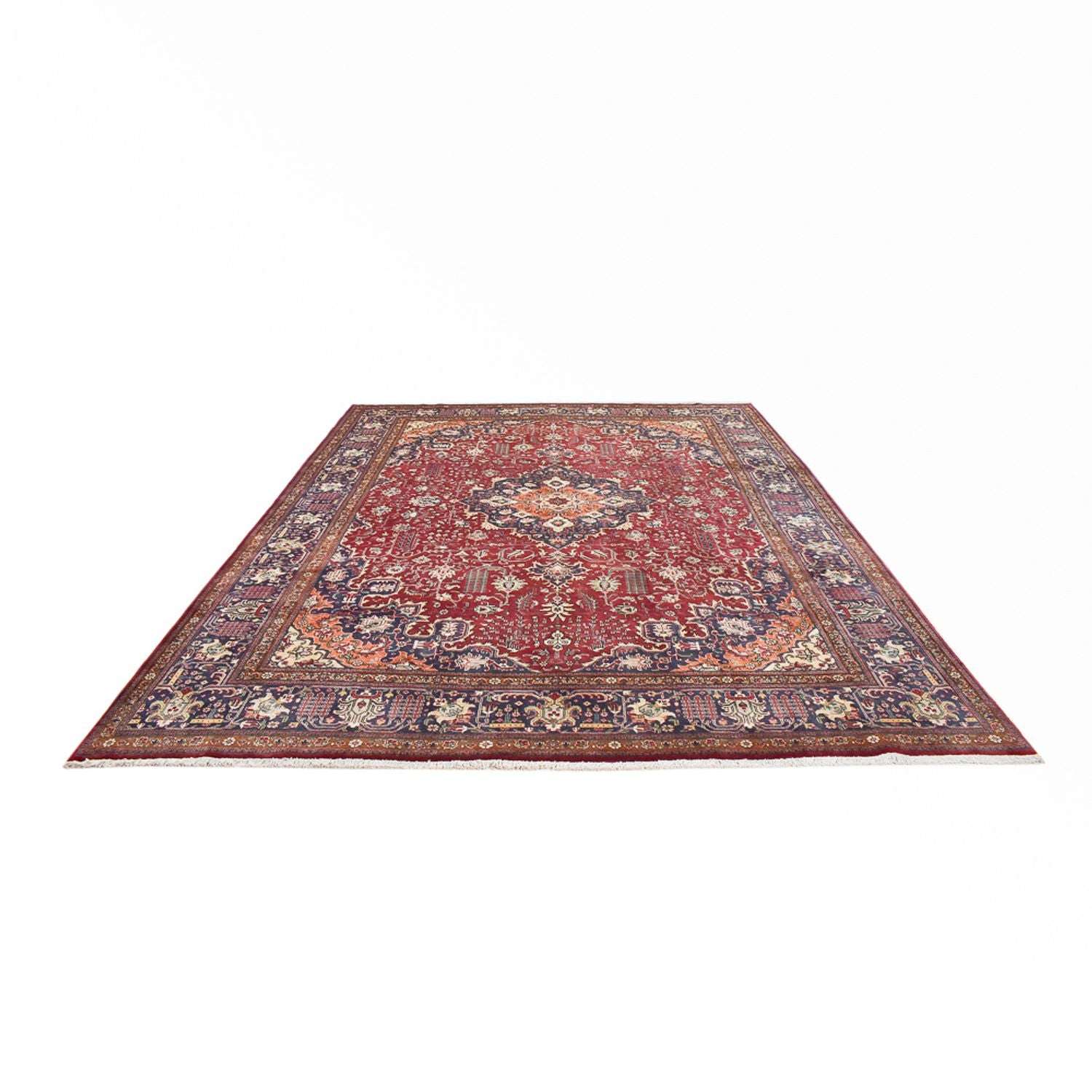 Alfombra Persa - Tabriz - Real - 402 x 308 cm - rojo