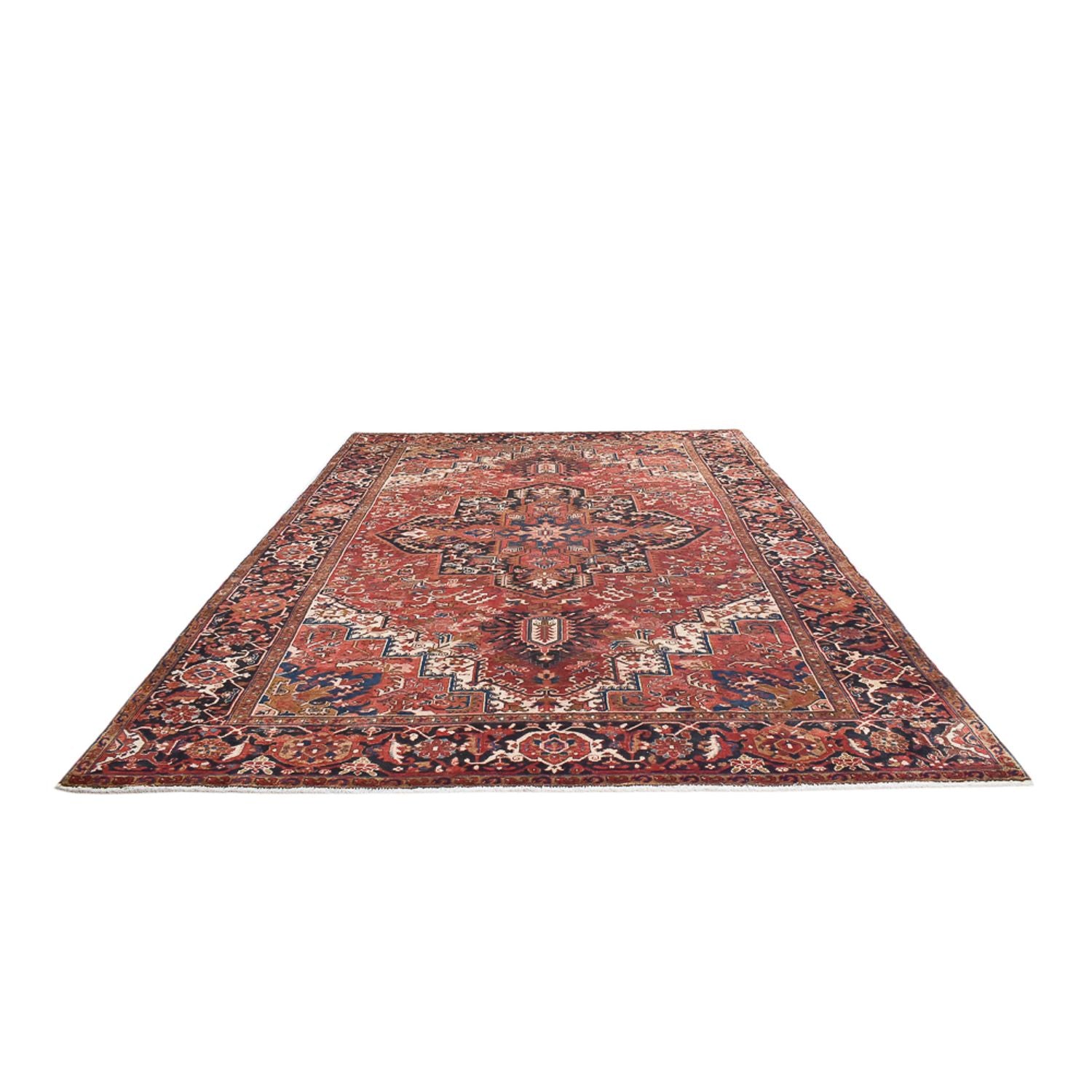 Alfombra persa - Nómada - 406 x 300 cm - rojo claro
