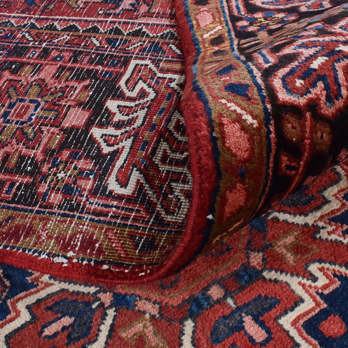 Alfombra persa - Nómada - 396 x 290 cm - rojo claro