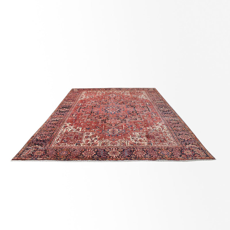Alfombra persa - Nómada - 396 x 290 cm - rojo claro