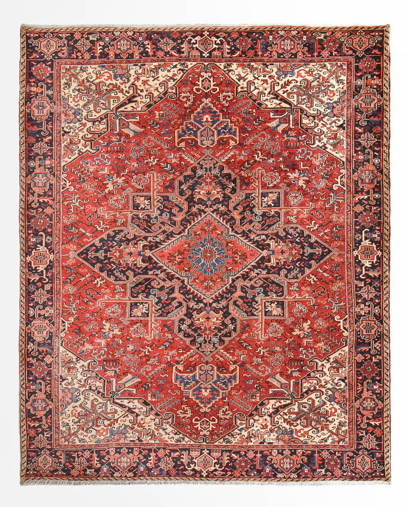 Alfombra persa - Nómada - 378 x 297 cm - rojo