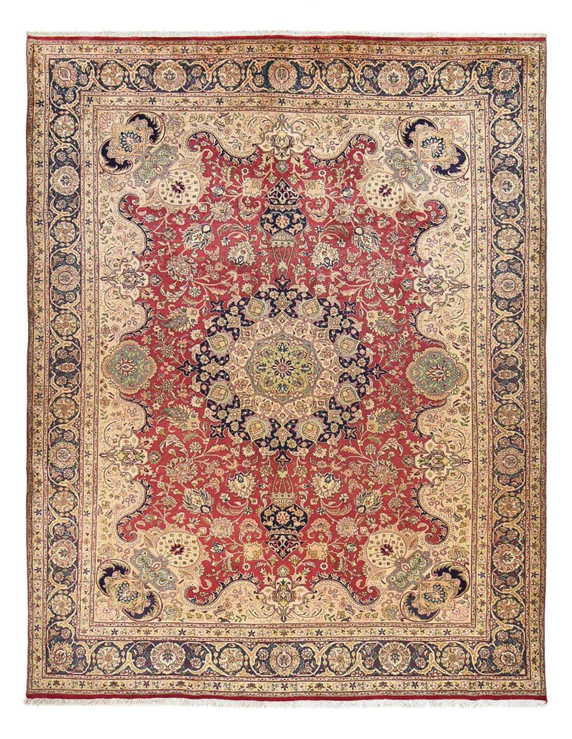 Alfombra Persa - Tabriz - Real - 398 x 297 cm - multicolor