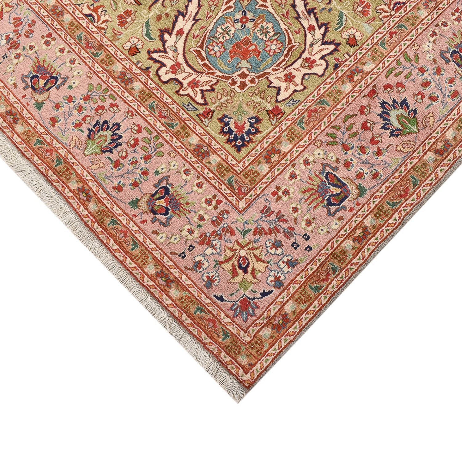 Alfombra Persa - Tabriz - Real - 295 x 192 cm - salmón
