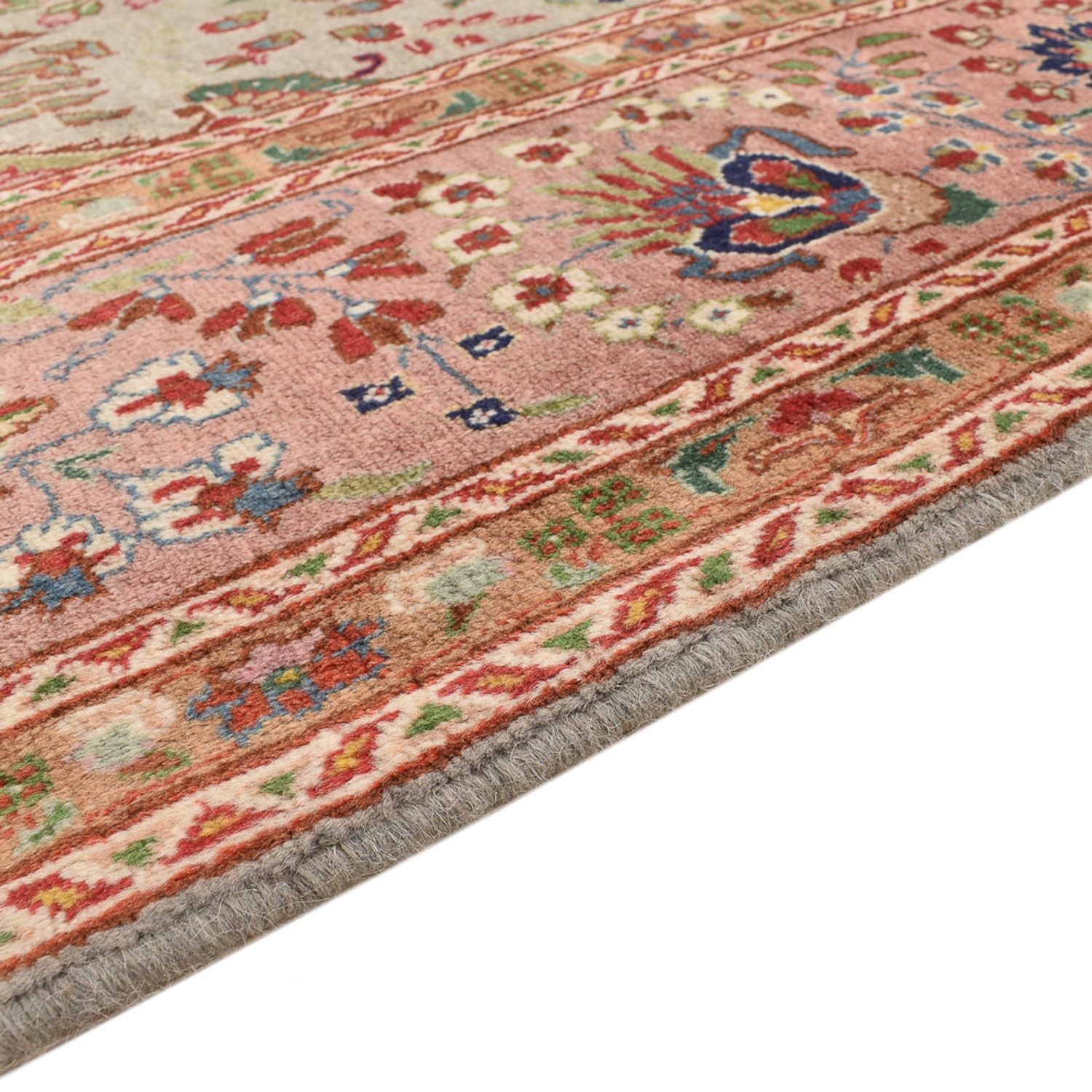 Alfombra Persa - Tabriz - Real - 295 x 192 cm - salmón