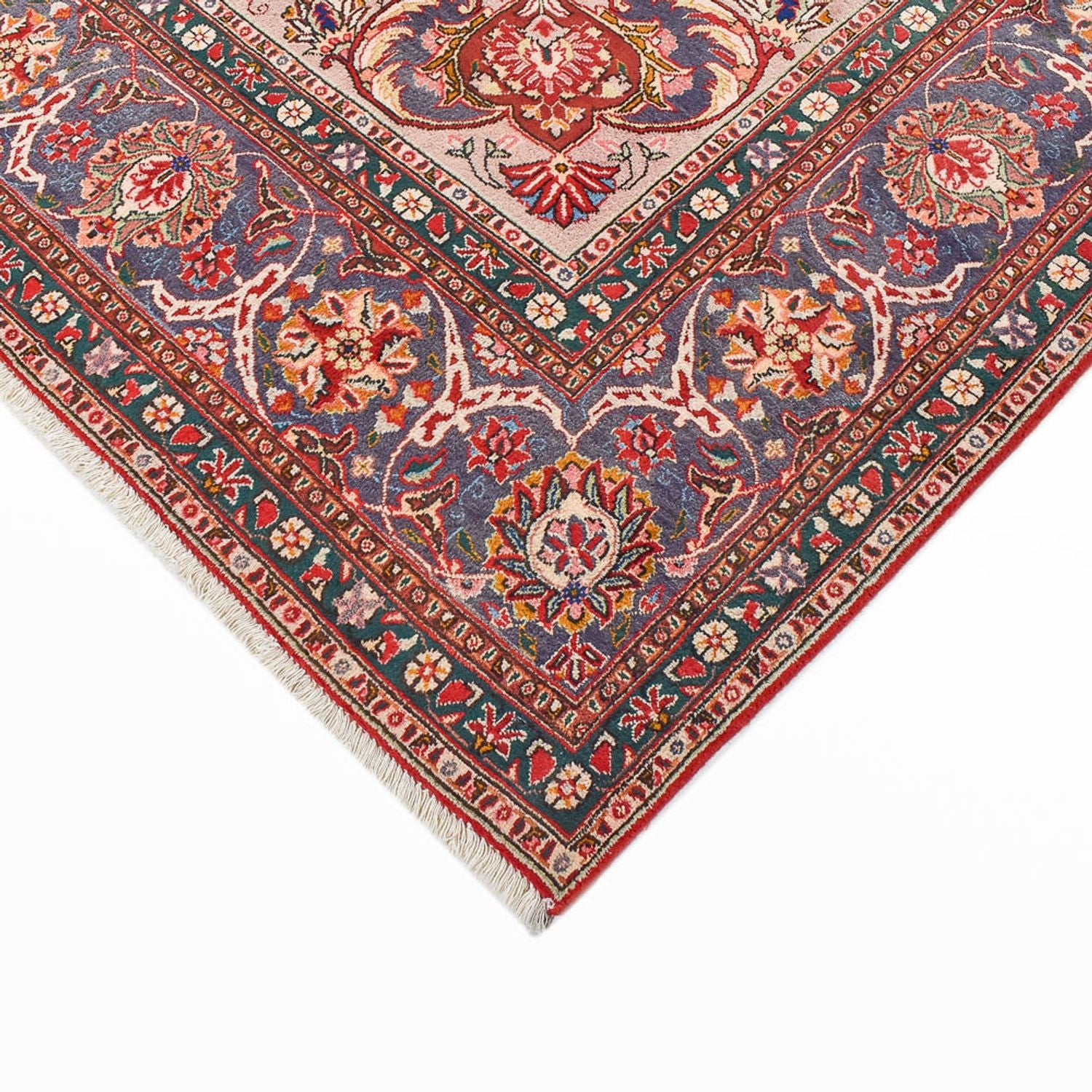 Alfombra Persa - Tabriz - Real - 408 x 300 cm - rojo
