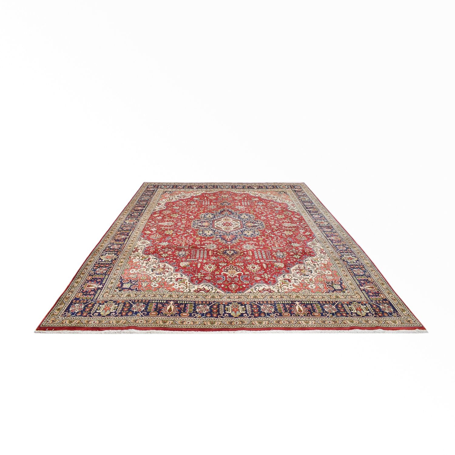 Alfombra Persa - Tabriz - Real - 382 x 300 cm - rojo