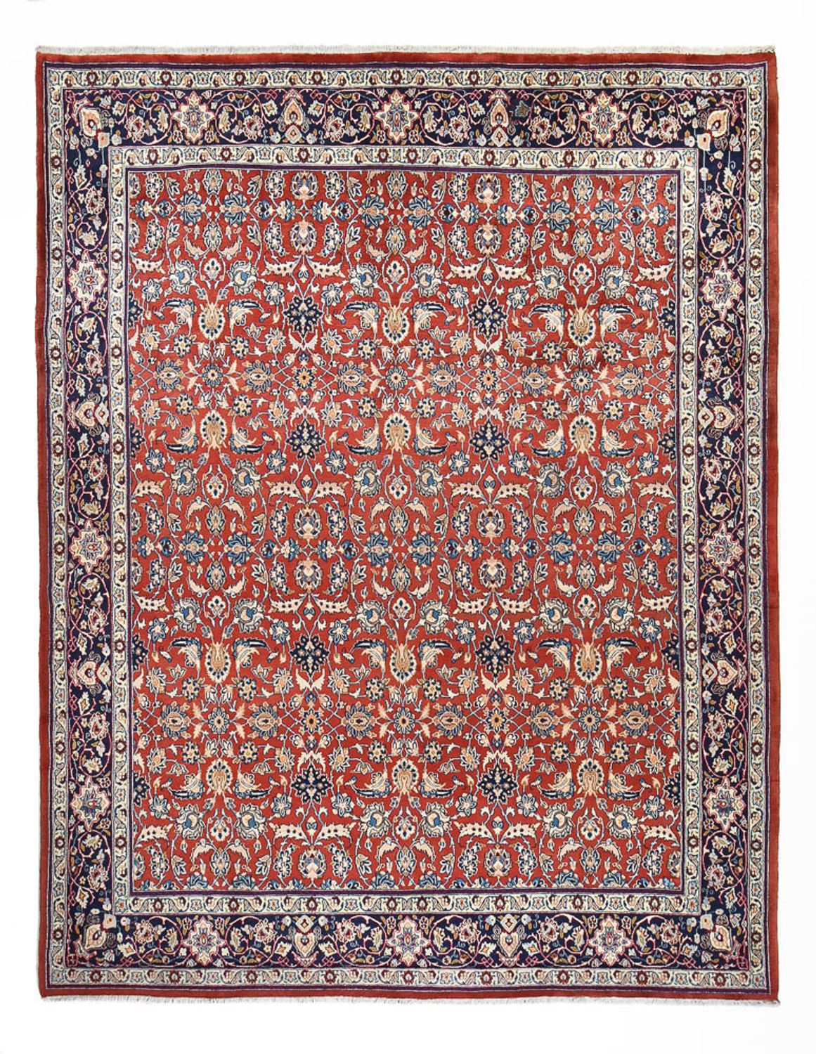 Alfombra persa - Clásica - Real - 394 x 300 cm - rojo