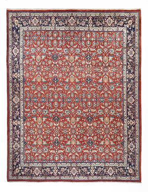 Alfombra persa - Clásica - Real - 394 x 300 cm - rojo