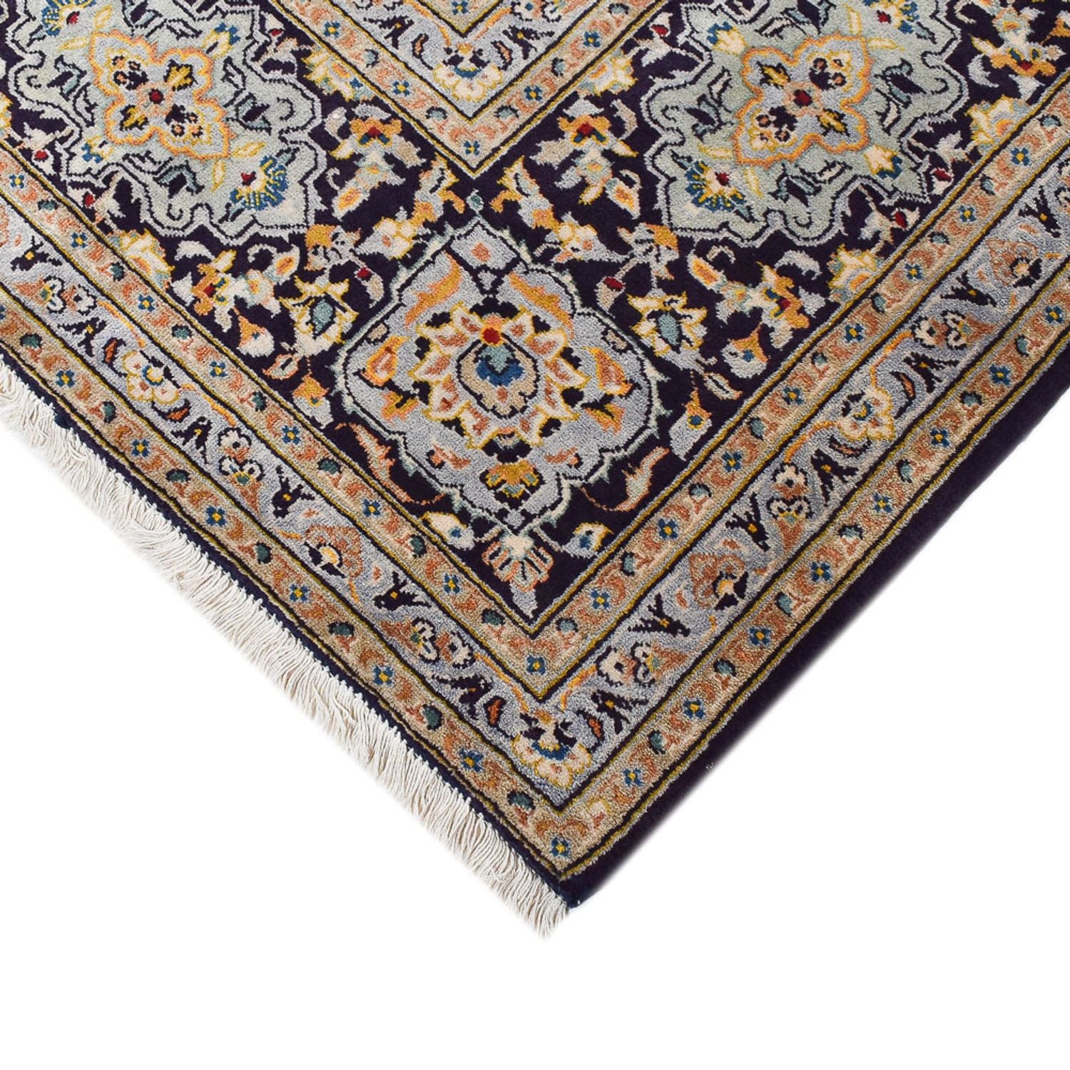 Alfombra persa - Clásica - 390 x 293 cm - azul oscuro