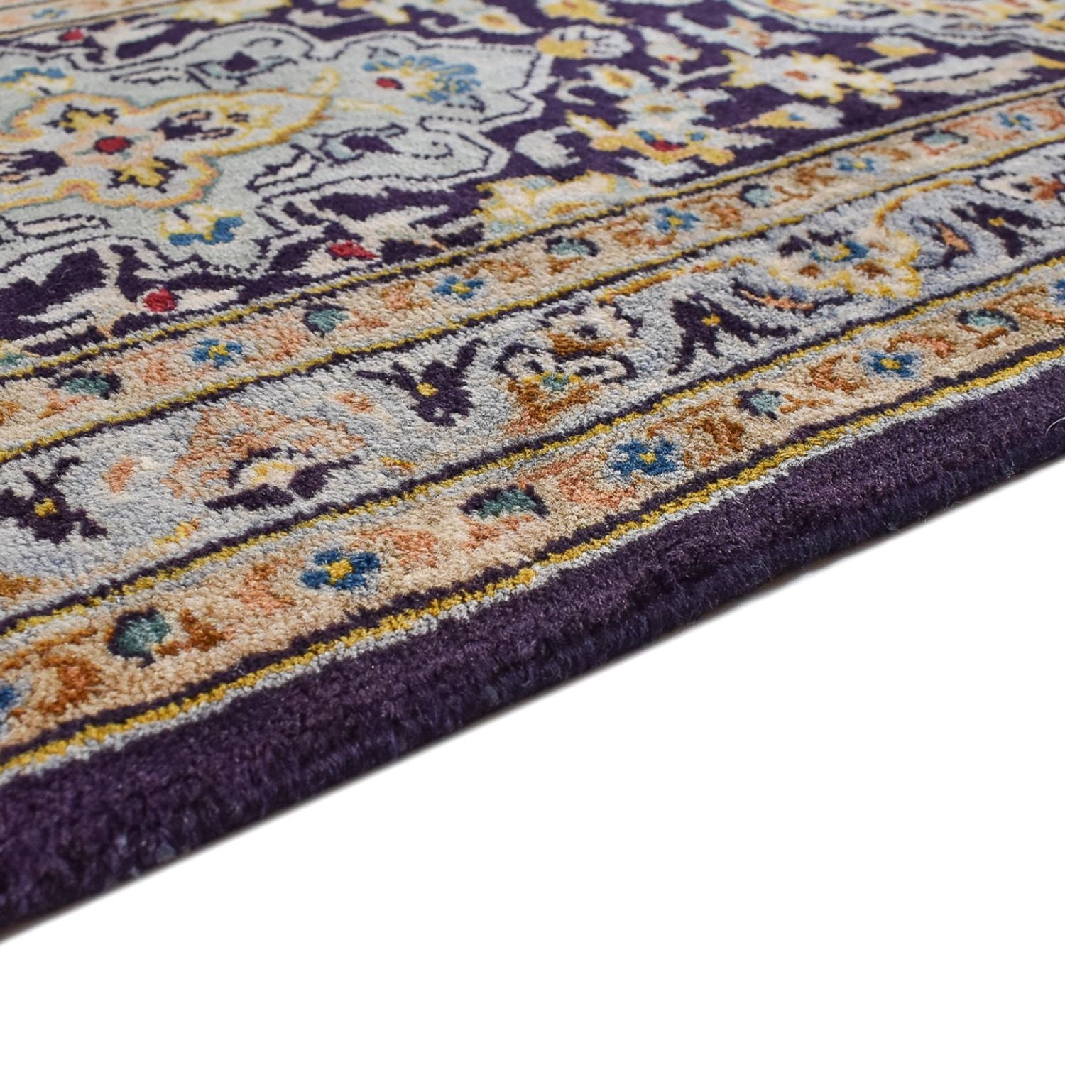 Alfombra persa - Clásica - 390 x 293 cm - azul oscuro