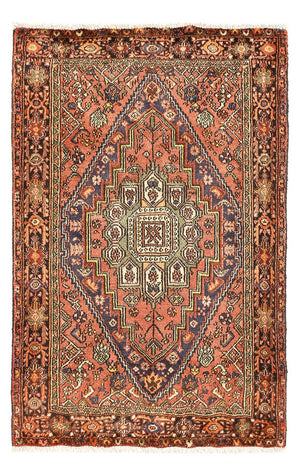 Alfombra persa - Nómada - 120 x 80 cm - rojo claro