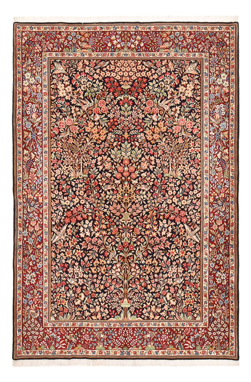 Alfombra persa - Real - 273 x 182 cm - óxido