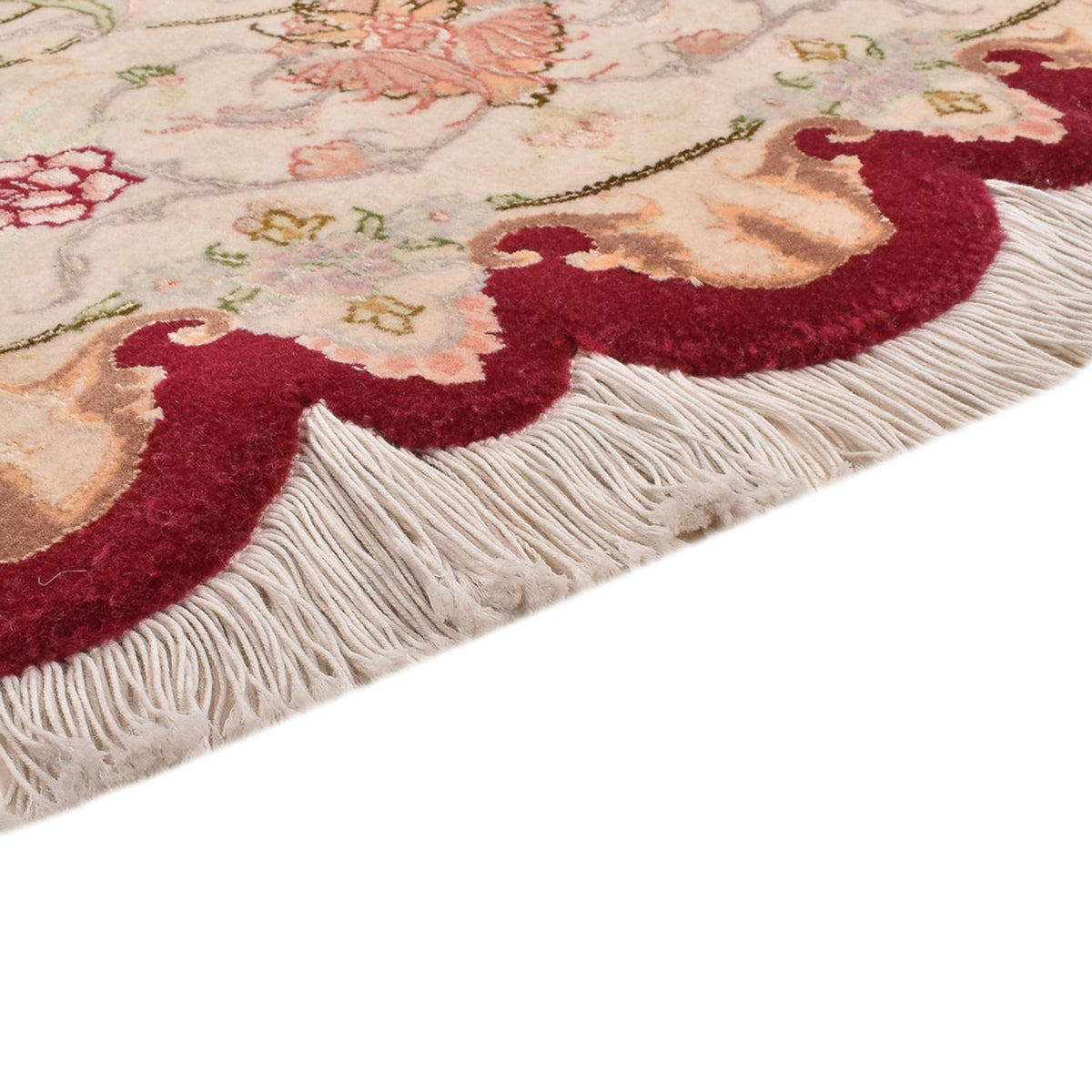 Alfombra Persa - Tabriz - Real redondo  - 200 x 200 cm - multicolor