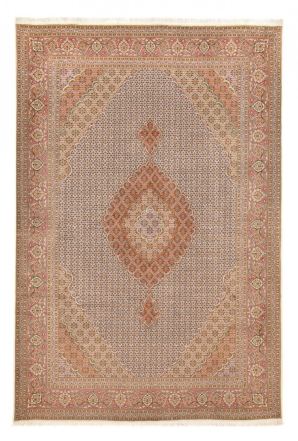 Alfombra Persa - Tabriz - Real - 304 x 205 cm - óxido